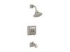 KOHLER K-TS461-4V Memoirs Rite-Temp bath and shower trim kit, 2.5 gpm, vibrant brushed nickel