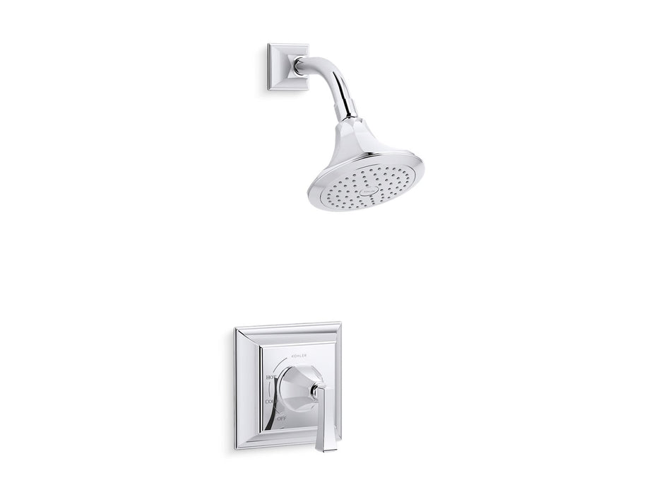 KOHLER K-TS462-4V Memoirs Rite-Temp shower trim kit, 2.5 gpm, polished chrome