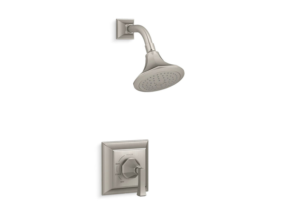 KOHLER K-TS462-4V Memoirs Rite-Temp shower trim kit, 2.5 gpm, vibrant brushed nickel