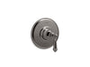 Kohler K-TS72767-4 Artifacts Rite-Temp valve trim with lever handle