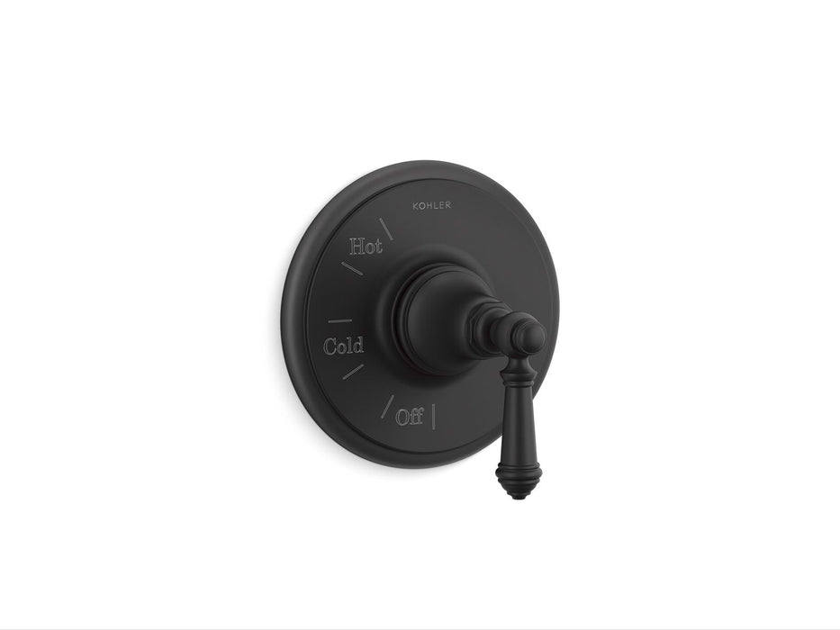 KOHLER K-TS72767-4 Artifacts Rite-Temp valve trim with lever handle