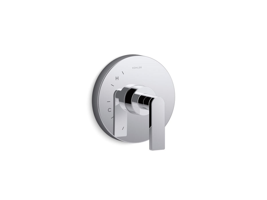Kohler K-TS73115-4 Composed Rite-Temp valve trim with lever handle
