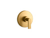 Kohler K-TS73115-4 Composed Rite-Temp valve trim with lever handle