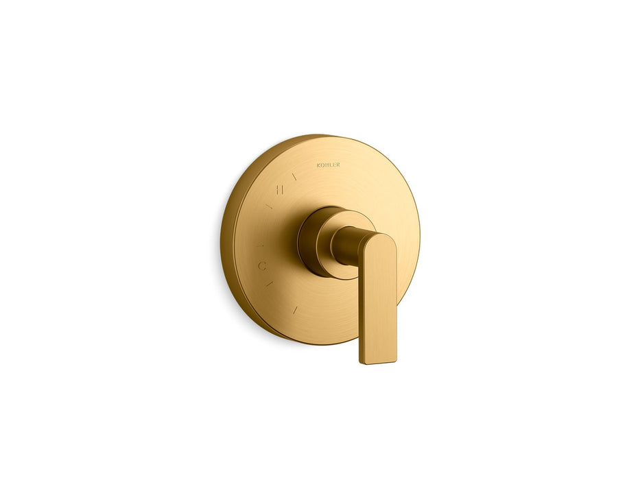 Kohler K-TS73115-4 Composed Rite-Temp valve trim with lever handle