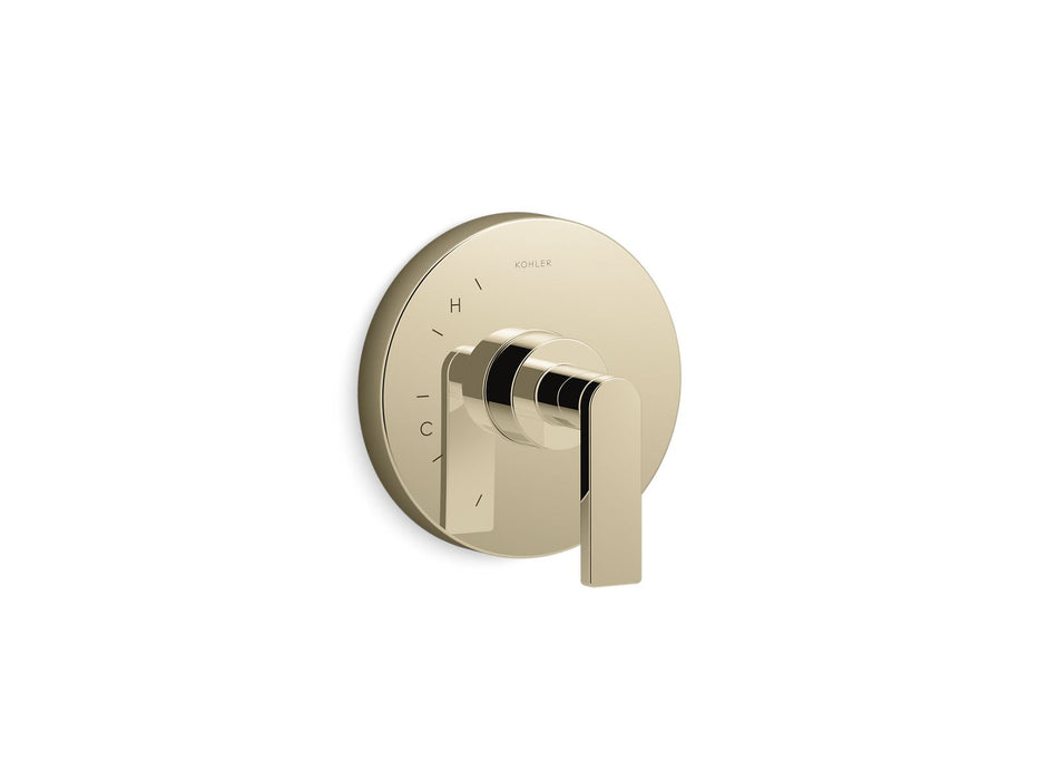 Kohler K-TS73115-4 Composed Rite-Temp valve trim with lever handle