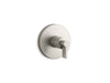Kohler K-TS78015-4 Components Rite-Temp valve trim with Lever handle