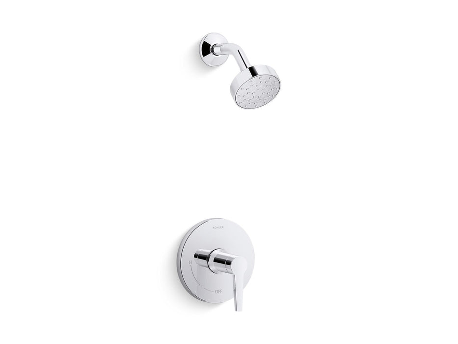 Kohler K-TS97077-4G Pitch Rite-Temp shower trim kit, 1.75 gpm