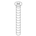 KOHLER K-1012873 Screw, 8-32 X 1.750, Countersunk, default title