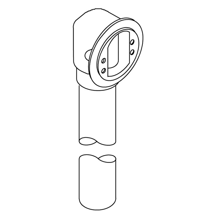KOHLER K-1009706 Elbow & Tube Sa, Overflow, 1.5, default title