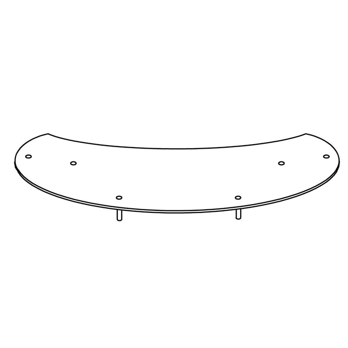 KOHLER K-97558-A Acrylic Plate (White), default title