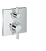 hansgrohe Ecostat Square Thermostatic Trim with Volume Control and Diverter