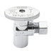 Oatey 4710PCLF 1/2" Sweat Inlet x 3/8" O.D. Outlet 1/4-Turn Angle Water Stop Valve