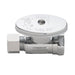 Oatey 4750PCLF 3/8" FIP Inlet x 3/8" O.D. Outlet 1/4-Turn Straight Water Stop Valve