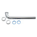 Oatey 3137B-1 1-1/4" x 12" Double Ended Waste Arm with Slip Joint (Budget Gauge)