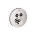 AXOR ShowerSelect Thermostatic Trim Round for 2 Functions