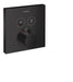 hansgrohe ShowerSelect Thermostatic Trim for 2 Functions, Square