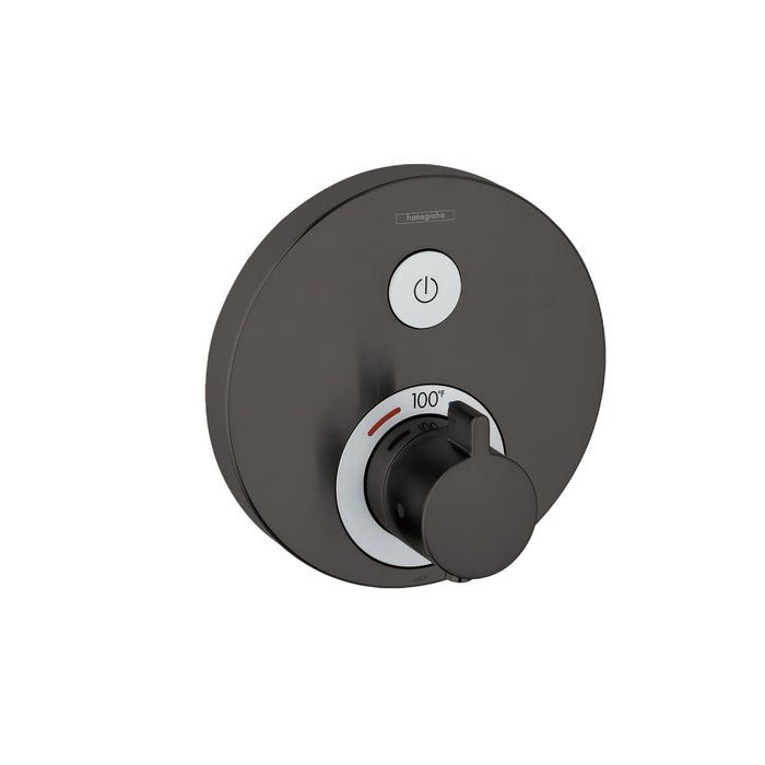 hansgrohe ShowerSelect S Thermostatic Trim for 1 Function, Round
