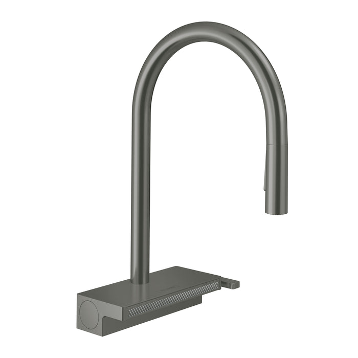 hansgrohe Aquno Select HighArc Kitchen Faucet, 3-Spray Pull-Down, 1.75 GPM