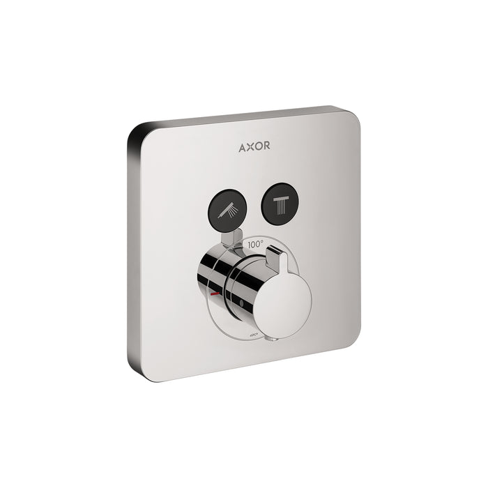 AXOR ShowerSelect Thermostatic Trim SoftCube for 2 Functions