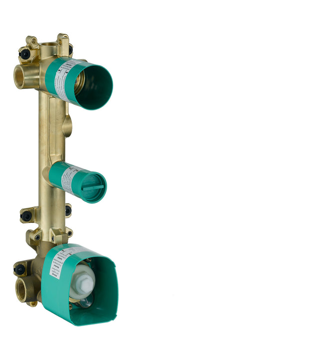 AXOR Citterio E Rough, Thermostatic Module 15" x 5" for 2 Functions