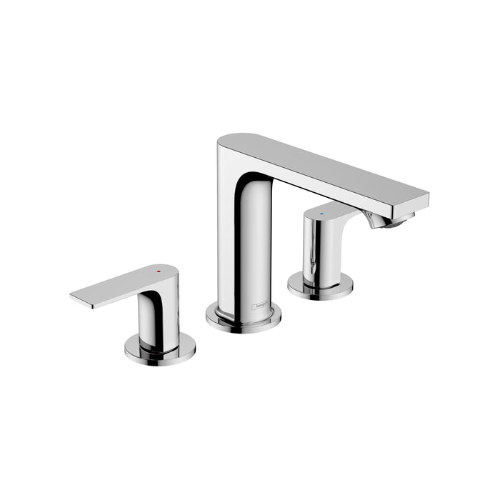 hansgrohe Rebris E Widespread Faucet 110 with Pop-Up Drain, 1.2 GPM