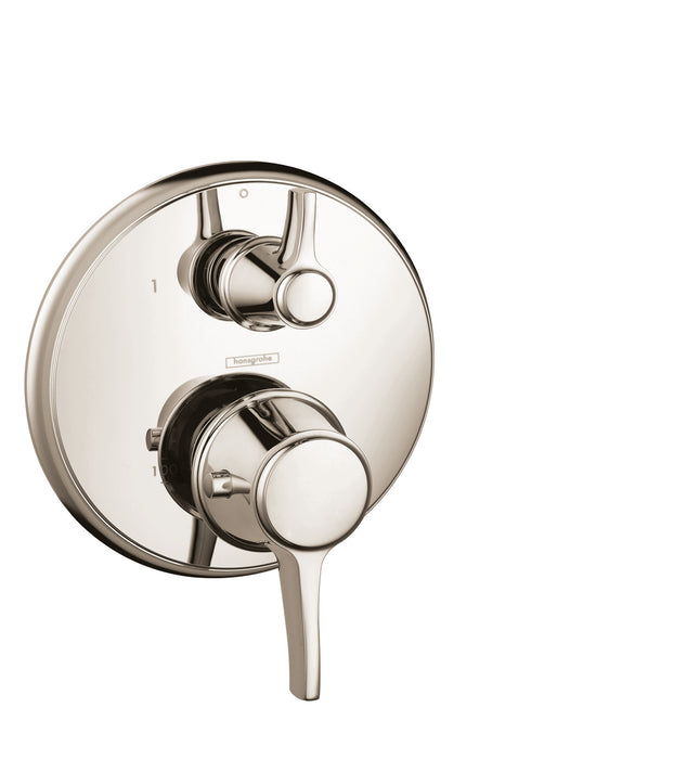 hansgrohe Ecostat Classic Thermostatic Trim with Volume Control, Round