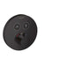 hansgrohe ShowerSelect S Thermostatic Trim for 2 Functions, Round