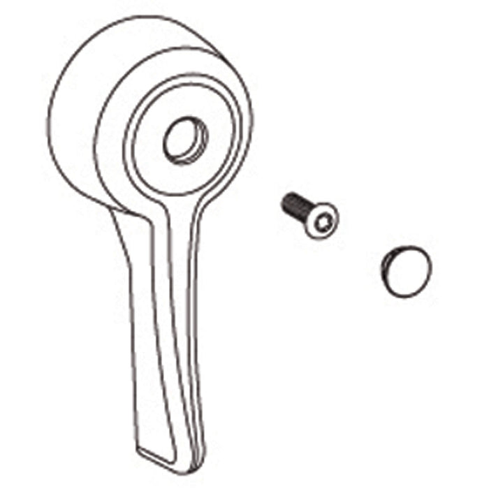 Moen Commercial 100079 Lever Handle Kit, 3 Function Transfer Valve Kit, chrome