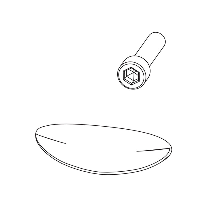Moen 100109 Plug Button kit, default