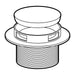 Moen 101652 Tub drain assembly, chrome