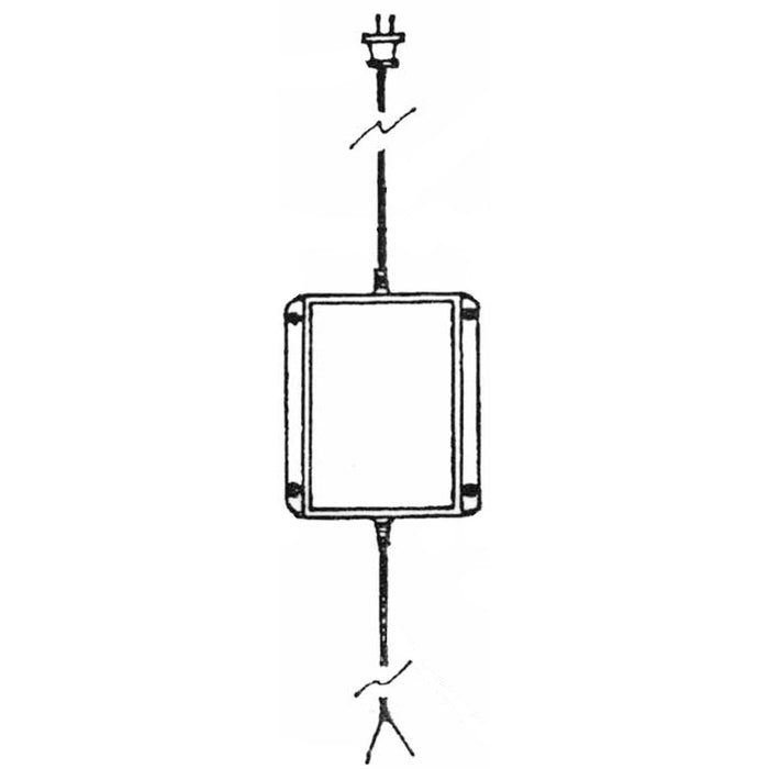 Moen Commercial 104406 AC flush valves power adapter, default