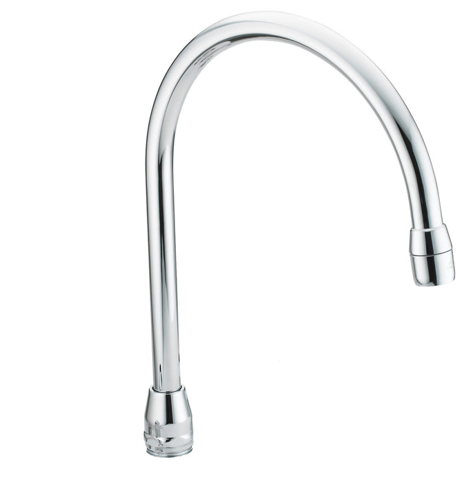 Moen Commercial 104433 Gooseneck Spout (8-3/8" Reach, 11" Height, chrome