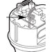 Moen Commercial 104434 Circuit board for 8301, 8302, 8303, 8304, chrome