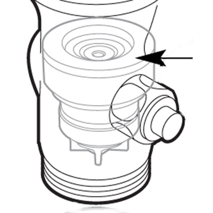Moen Commercial 104437 Flush valve piston control disc, default