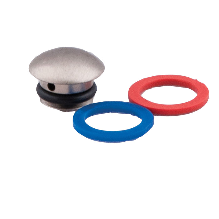 Moen 115034 Handle cap kit, brushed nickel