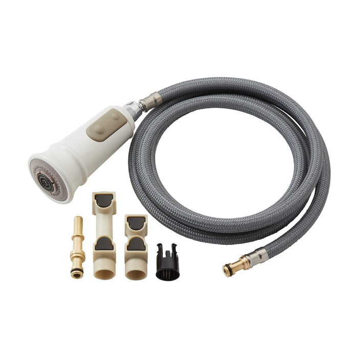 Moen 141044 Wand_Hose_Kit, glacier chrome