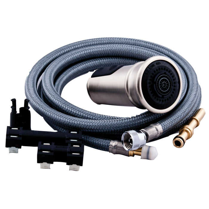 Moen 141044 Wand_Hose_Kit, stainless
