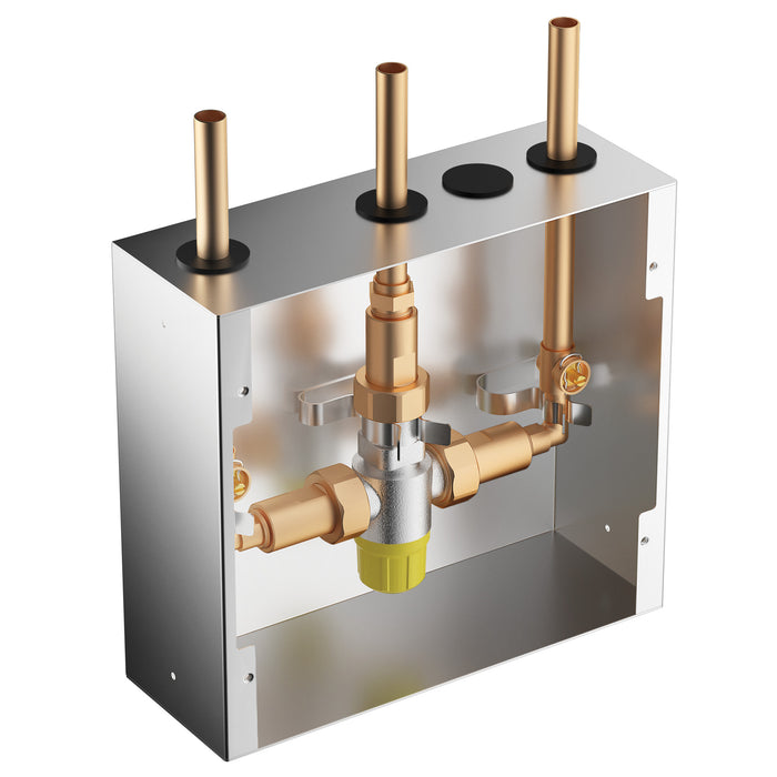 Moen Commercial 15440 1/2" CC connection includes check stops thermostatic