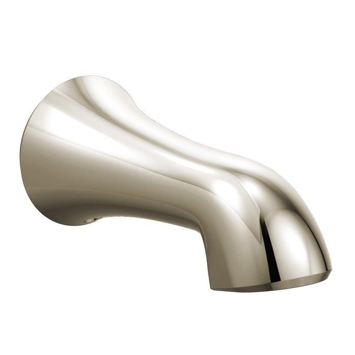 Moen Wynford 195386 Nondiverter Spouts, polished nickel