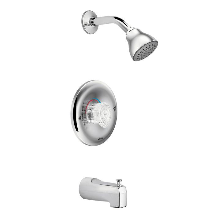 Moen Chateau 2353 Posi-Temp(R) tub/shower, chrome