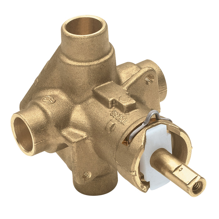 Moen M-Pact 2520 Posi-Temp(R) 1/2" CC connection includes pressure balancing, default