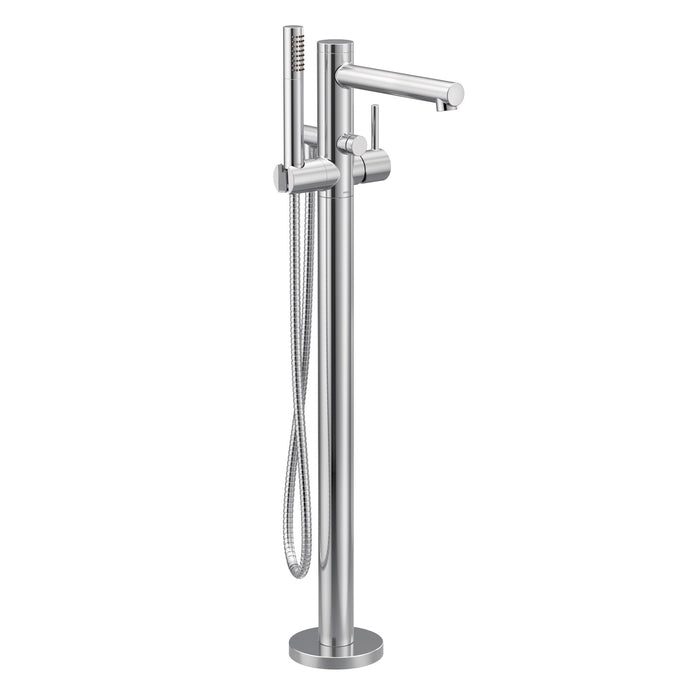Moen Align 395 One-Handle Tub Filler Includes Hand Shower, chrome