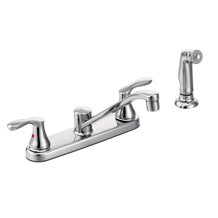 Moen Cornerstone 40618 Cstn Kd 2H W/ Ss Chr