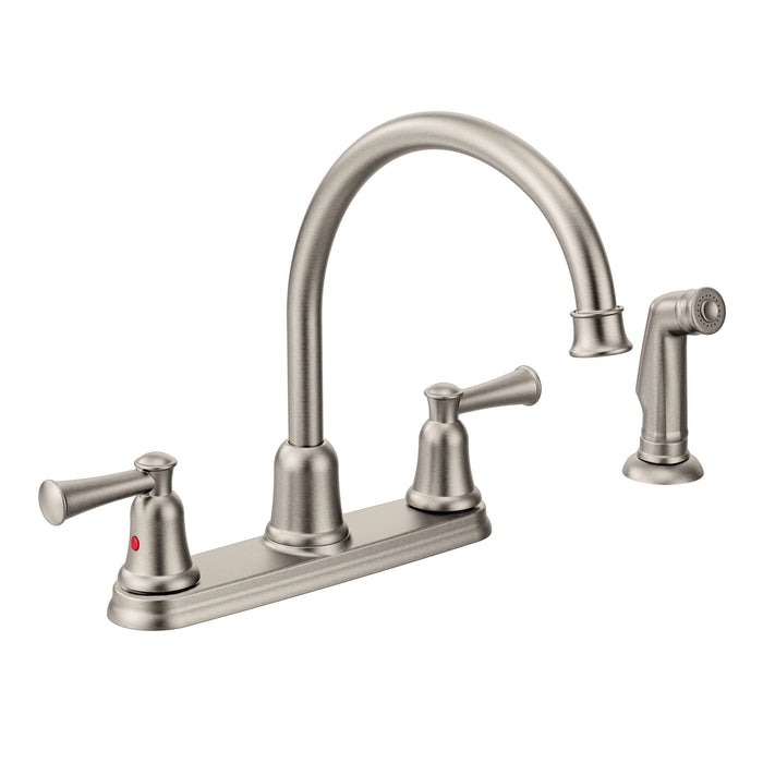 Moen Capstone 41613 Cpstn 2H Kit Wh Harc Spray Csl