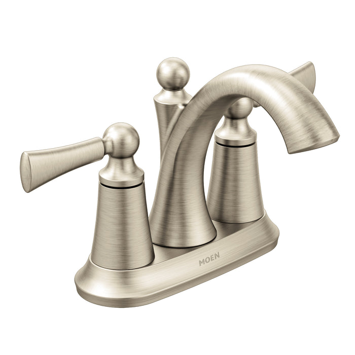 Moen Wynford 4505 Two-Handle Bathroom Faucet, brushed nickel