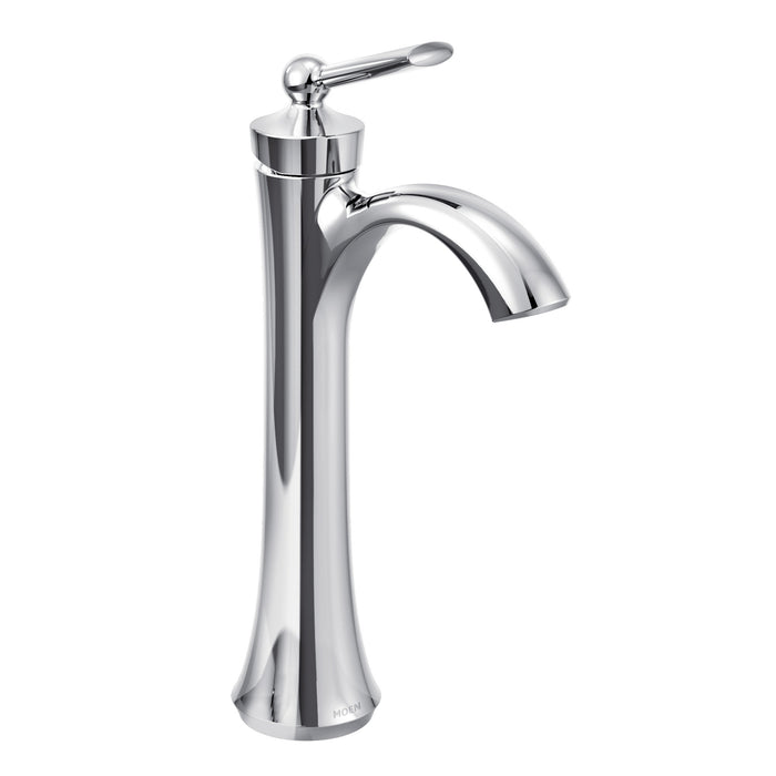 Moen Wynford 4507 One-Handle Vessel Bathroom Faucet, chrome