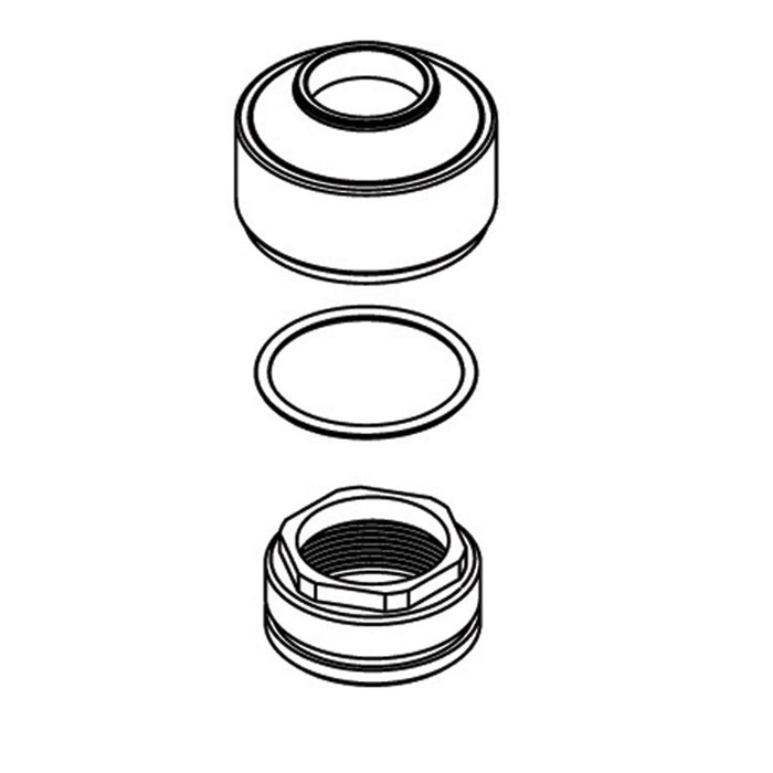 Moen Commercial 52002 Cartridge Nut,O-Ring, Cover 8200 Series, default