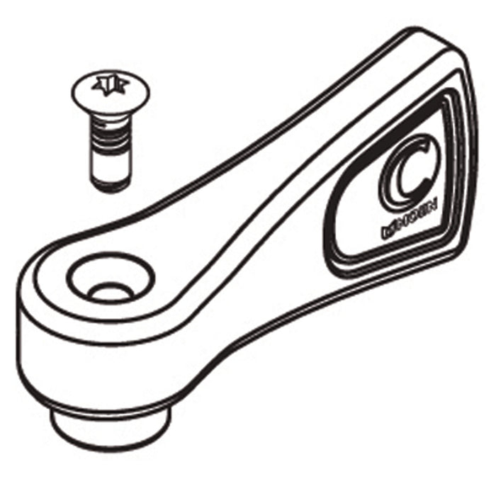 Moen Commercial 52009 Lever Handle,Hot, 8200 Series, chrome