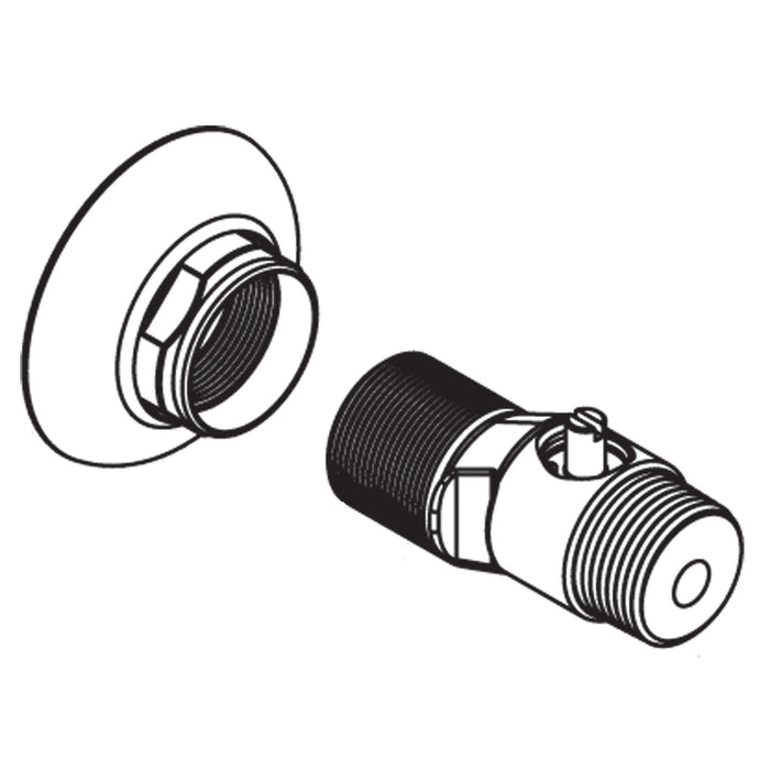 Moen Commercial 52019 Wall escutcheon and gasket, chrome