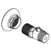 Moen Commercial 52019 Wall escutcheon and gasket, chrome